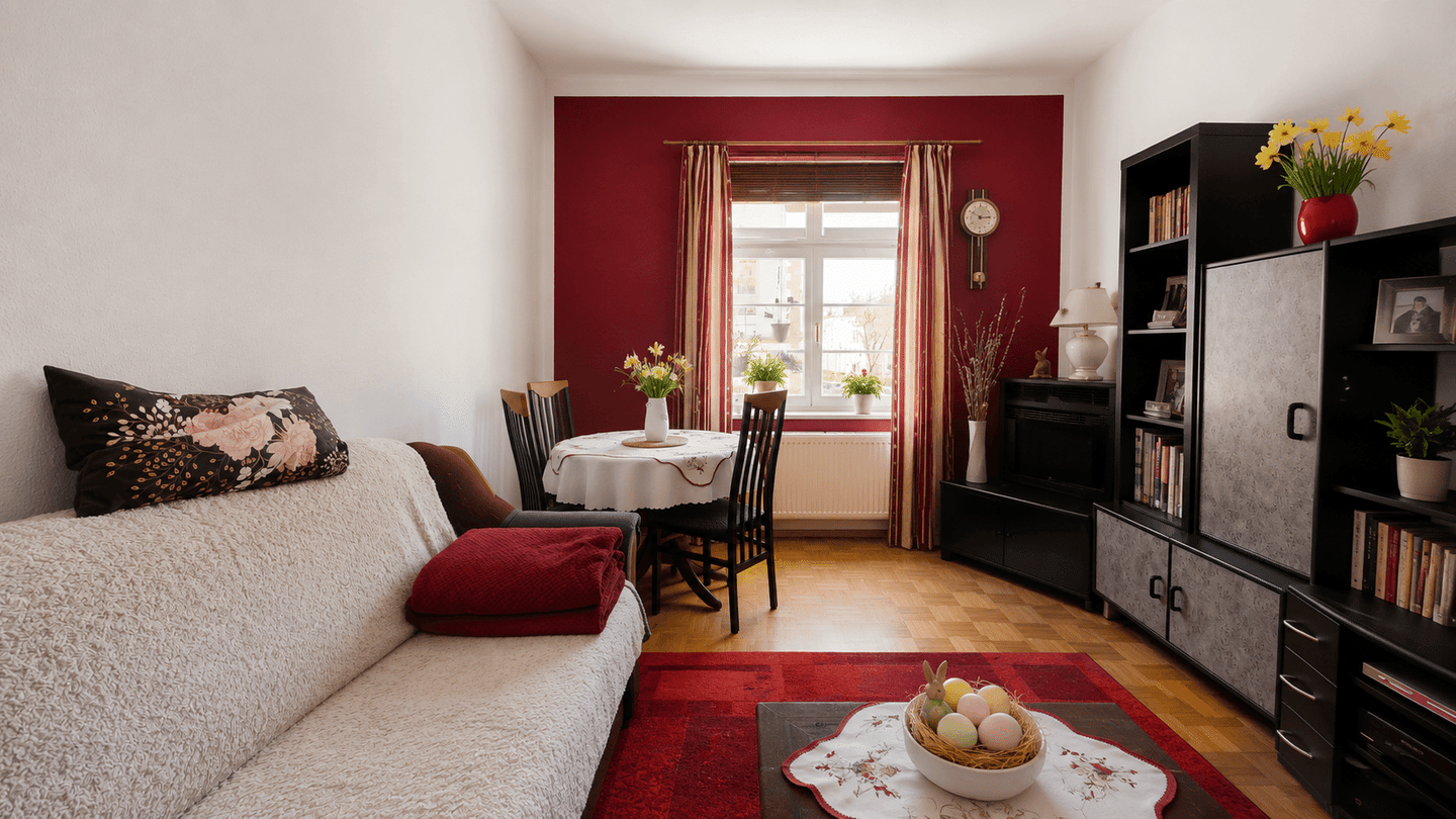 Vermietete Eigentumswohnung mit Tageslichtbad I Loggia und Kellerabteil – Leipzig – Vorschaubild 3