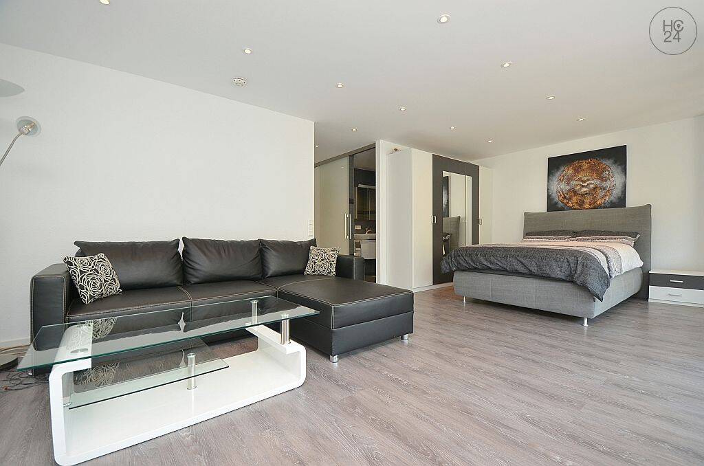 Modern möblierte Wohnung mit Klimaanlage, Internet und TG-Stellplatz in Stuttgart Asemwald – Stuttgart – Vorschaubild 8