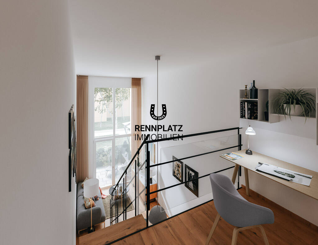 W8 | Helle 2-Zimmer-Galeriewohnung in KfW-40-QNG-PLUS Bauweise im Inneren Westen. – Regensburg – Vorschaubild 4