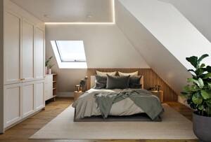 Exclusives Penthouse mit Lift direkt in die Wohnung, Dachterrasse, 3-Zi., Tageslicht-Bad, Gäste-WC, Lift – 81827 München – Vorschaubild 5