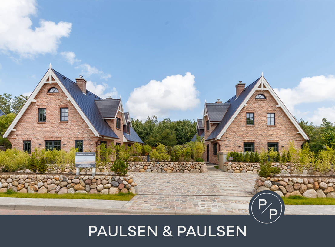 Neubauhausteil (Ferienwohnen) mit luxuriöser Ausstattung und Einrichtung in Alt-Westerland / Tinnum