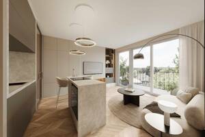 Design-Apartment mit Balkon - Harvé Suites Hamburg – 20144 Hamburg – Vorschaubild 7