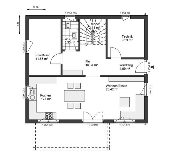 Einfamilienhaus in 85560 Ebersberg mit 150 m² kaufen