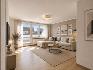 S-Möhringen: Charmante 2-Zimmer-Wohnung mit Loggia – 70567 Stuttgart – Vorschaubild 2