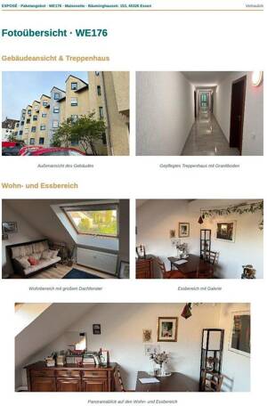 Essen, Altenessen-Süd: provisionsfreie Kapitalanlage 2 Appartements im Paket in Uni / City Nähe