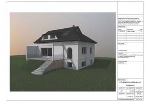1-2 Familienhaus im Rohbau mit fertiger Einliegerwohnung + weiteres Baugrundstück in 2.Reihe