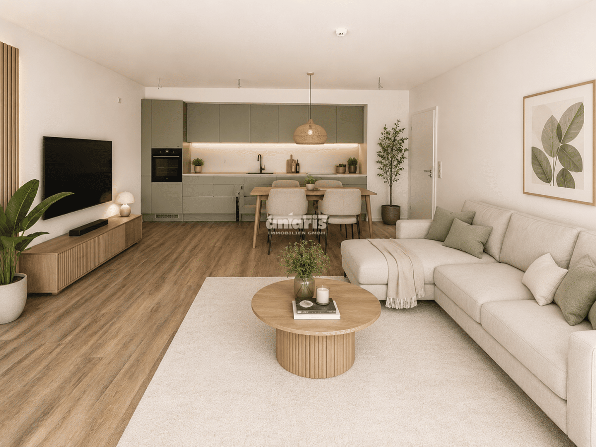 antaris Immobilien GmbH **3-Raum Wohnglück mit Balkon im Posthof Quartier** – Erfurt – Vorschaubild 4