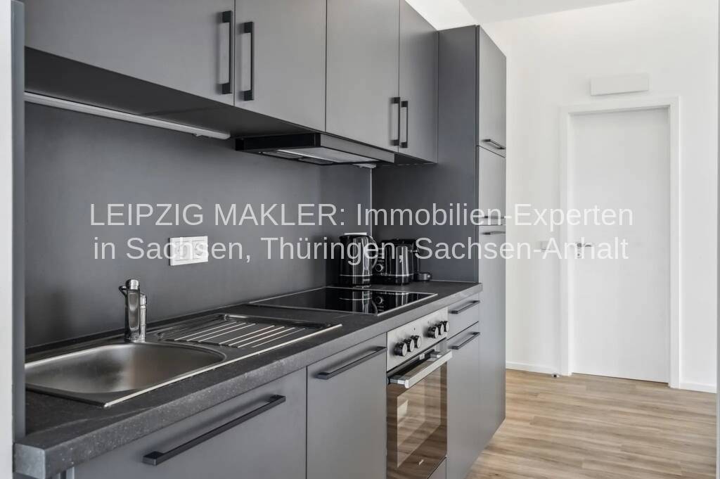Modernes, voll möbliertes Studio mit allem inklusive im Zentrum von Leipzig - Wohnen auf Zeit – Leipzig – Vorschaubild 7