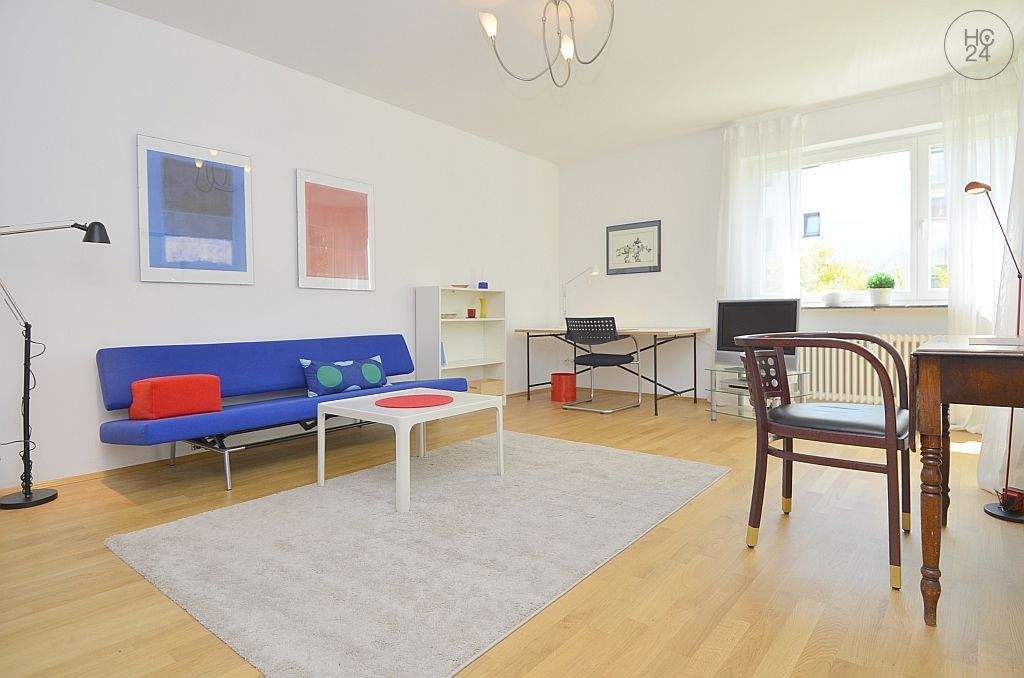 Liebevoll möbliertes Apartment mit Balkon im Dambachtal in Wiesbaden
