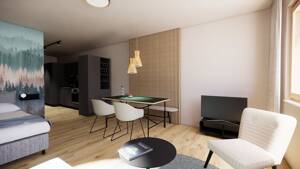 Erstbezug zum 01.10.2026: Design-Möbliertes Smart-Apartment im Herzen von Plattling – 94447 Plattling – Vorschaubild 2
