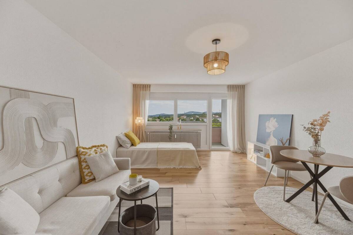 Sofort bezugsfreie, provisionsfreie 1-Zimmer-Wohnung für Kapitalanleger oder Eigennutzer – 72766 Reutlingen – Bild 1 von 6