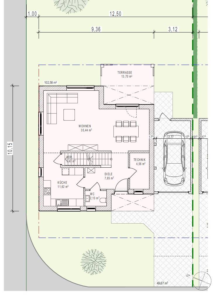 Baubeginn 2026: Projektiertes, freistehendes Einfamilienhaus in Toplage - Energieeffizienzklasse A+ – Soest – Vorschaubild 4