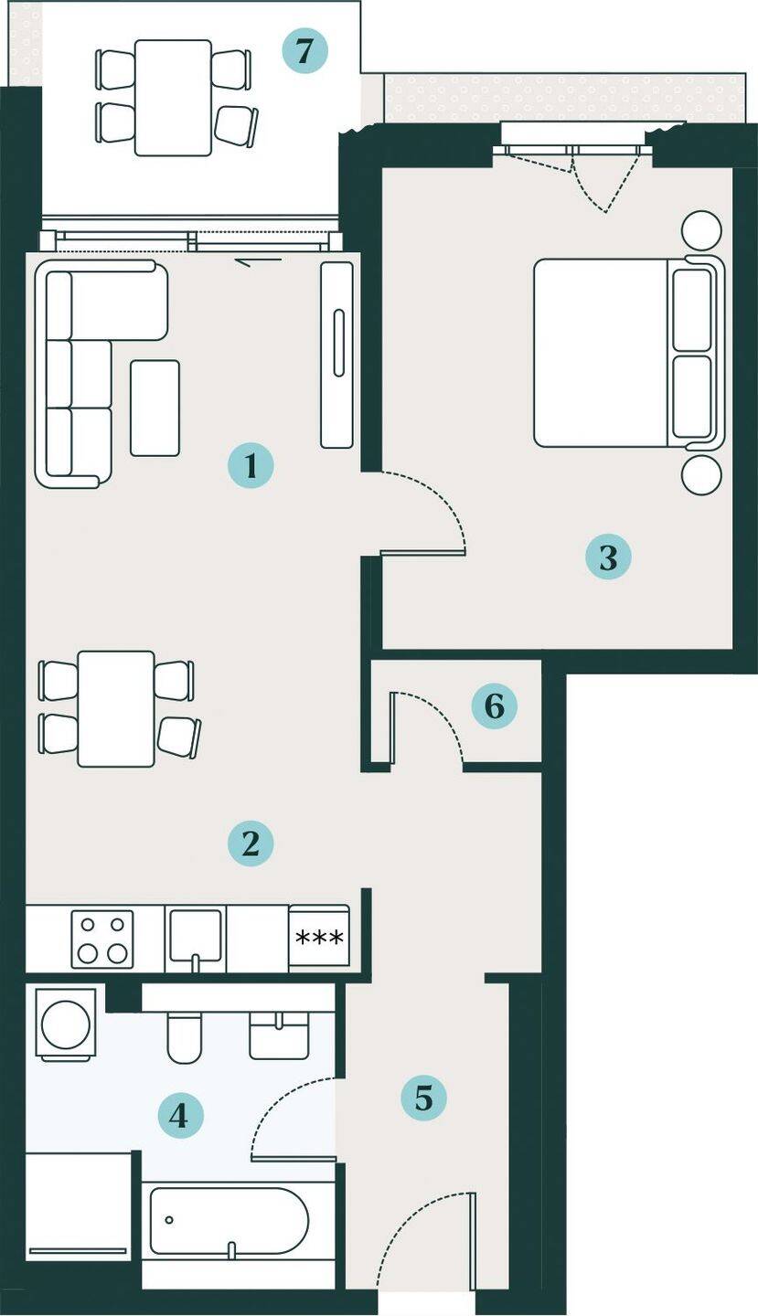 City-nahe 2-Zimmer-Wohnung, ideal für Eigennutzer oder Kapitalanleger – Dresden – Vorschaubild 2