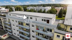 2 Zimmerwohnung - Ihr Logenplatz über Rosenheim mit Alpenblick – 83022 Rosenheim – Vorschaubild 6