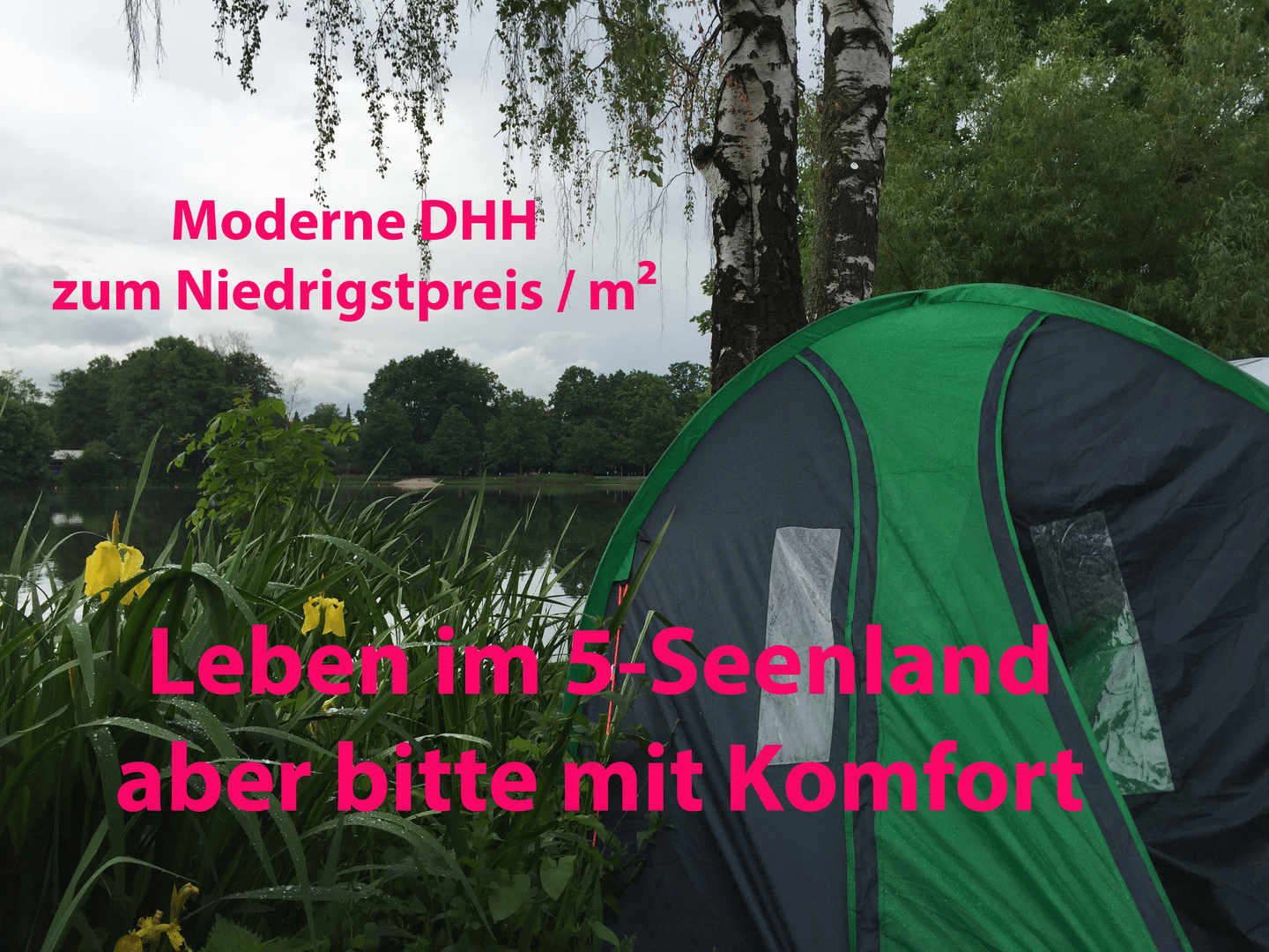 Familienglück im 5-Seenland: Modernes Raumwunder mit direktem TG-Zugang & 2 Terrassen – Gilching – Bild 1 von 1