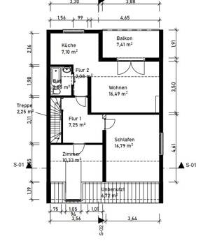 Flüsseviertel: Historisches Mehrfamilienhaus, ca. 320 m² Wohn/Nutzfläche – 28199 Bremen – Vorschaubild 3