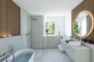 Geräumige Sonnige 2-Zimmer-Wohnung über 2 Etagen (EG+UG) mit Privatgarten – 81825 München – Vorschaubild 2