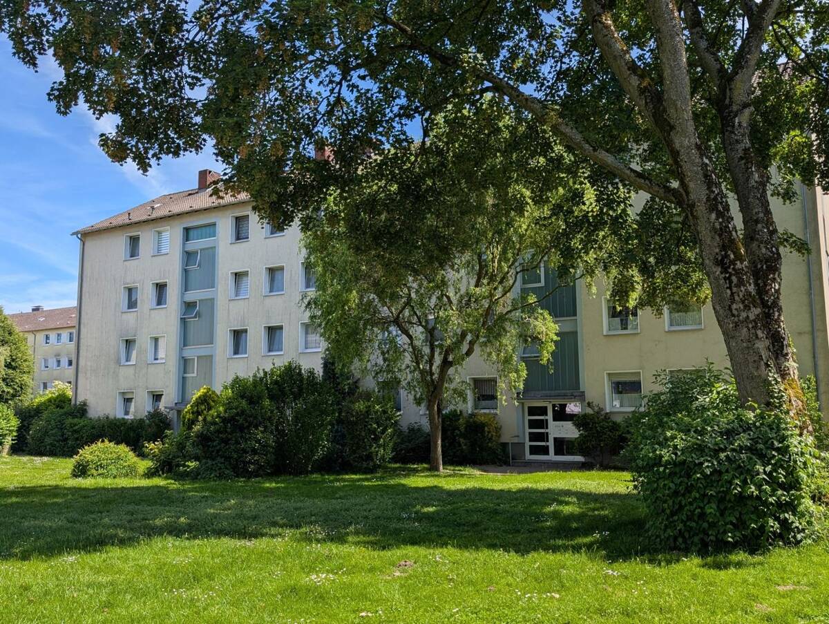 +++ 3 Zimmer Erdgeschosswohnung in Rumeln Kaldenhausen mit Duschbad und Balkon +++ – 47239 Duisburg – Bild 1 von 9