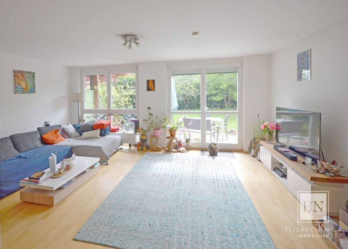 Vermietete Doppelhaushälfte mit großem Garten in Riem – 81829 München – Bild 1 von 5