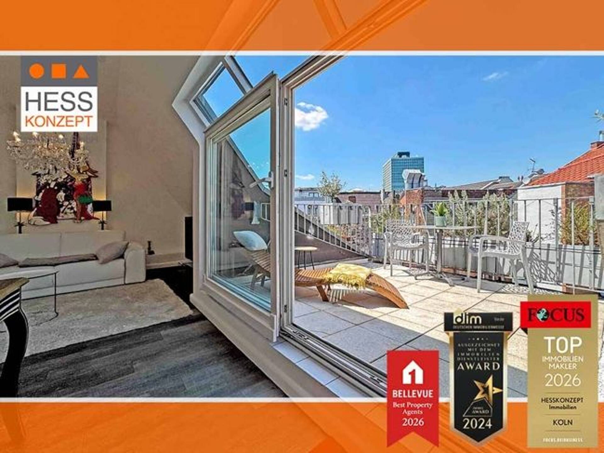 Dachgeschosswohnung in 50672 Köln mit 78,5 m² kaufen
