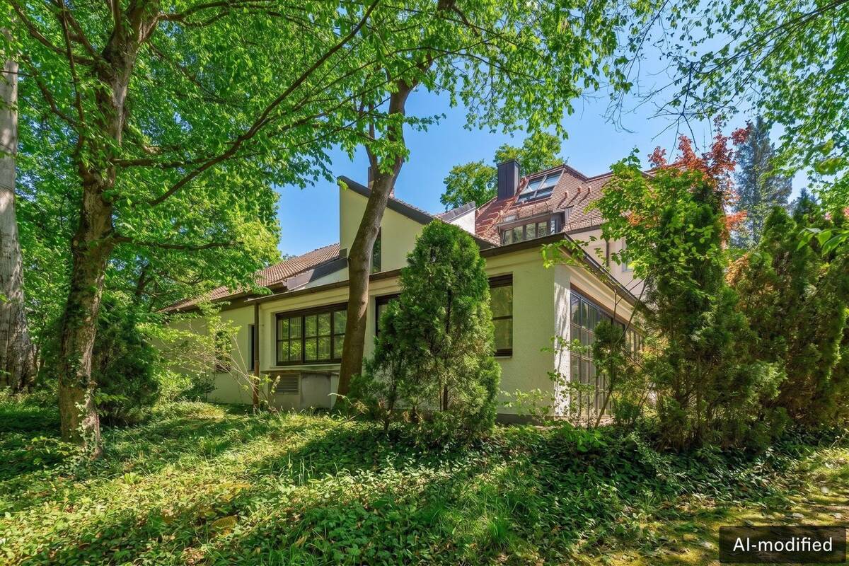 Prinz-Ludwigs-Höhe: Stilvolle, sehr ruhig gelegene Maisonettewohnung mit "Haus im Haus"-Charakter – 81479 München – Bild 1 von 9