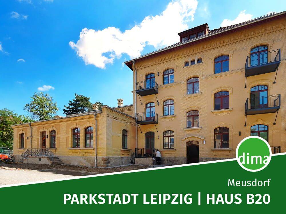 ERSTBEZUG Parkstadt Leipzig | Terrasse, eigener Eingang, 2 Bäder, HWR, Parkett, Stellplatz u.v.m.