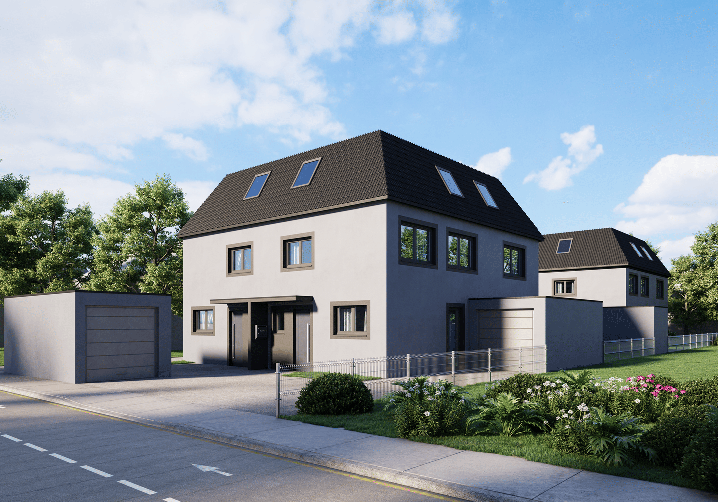 Doppelhäuser an der Altstadt - KFW 55 Standard – Ingolstadt – Vorschaubild 2
