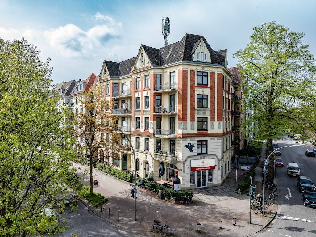 Helle 3 Zi.Altbau-Whg. mit zwei Balkonen in direkter Nähe zum Stadtpark
