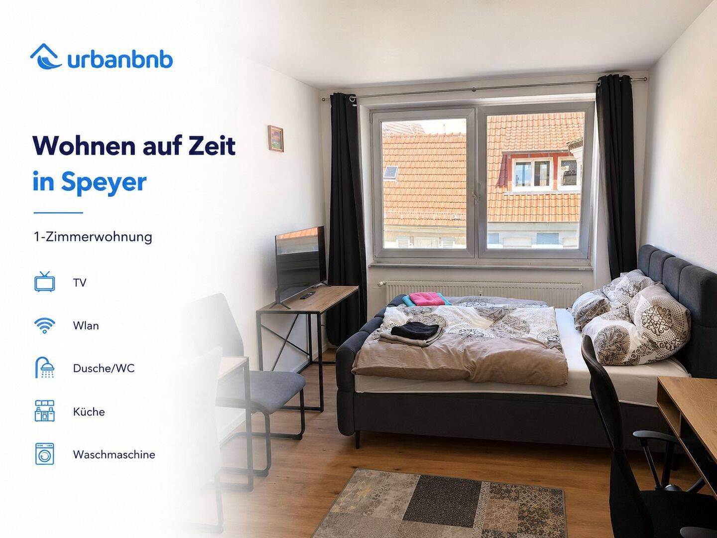 Apartment im Speyer Zentrum - Wohnen auf Zeit ab 1 Monat