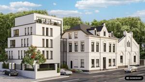 Altbaucharme trifft moderne Neubau 2-Zimmer-Wohnung im Ludenberger Ensemble – 40629 Düsseldorf – Vorschaubild 8