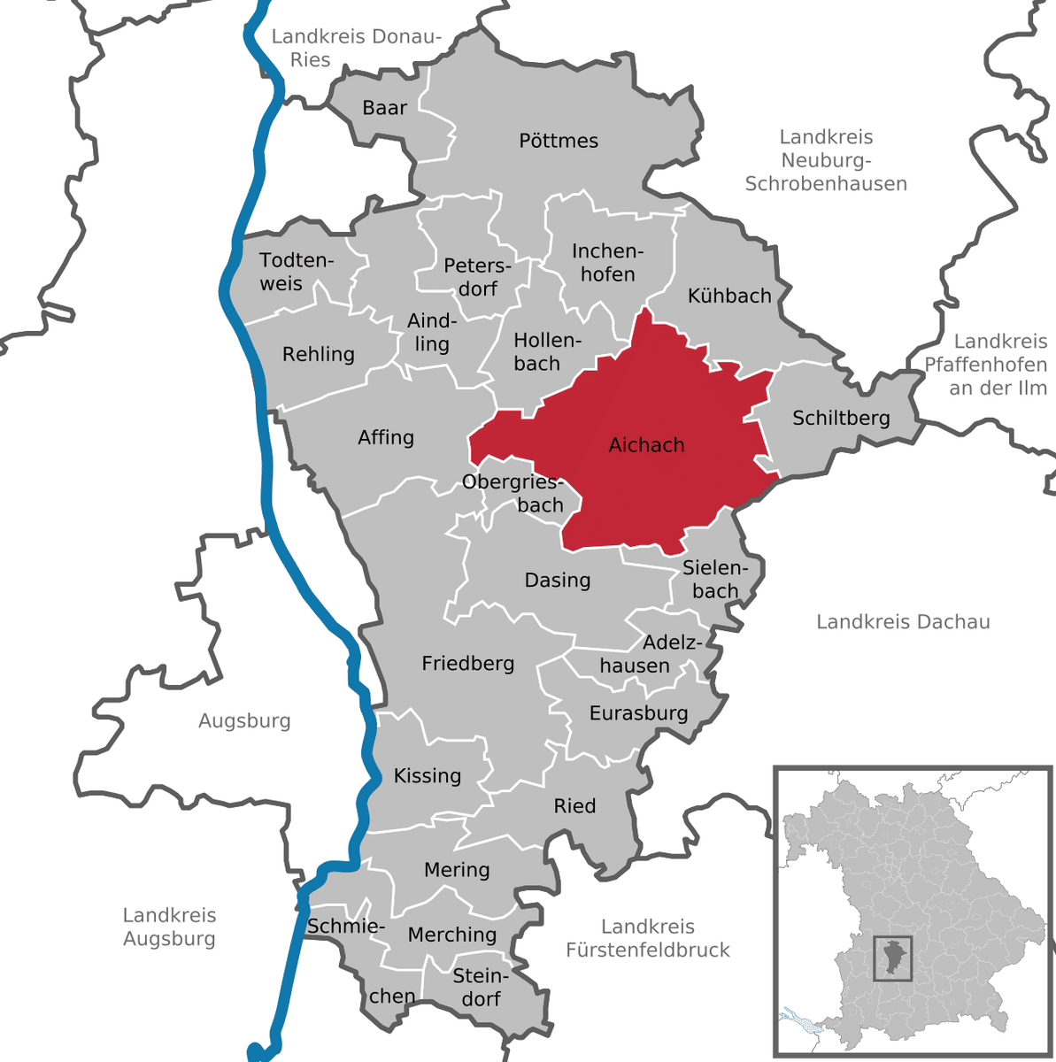 Fertigstellung 07/2027 - Neubau Garten- und Terrassenwohnung in Aichach- Ecknach