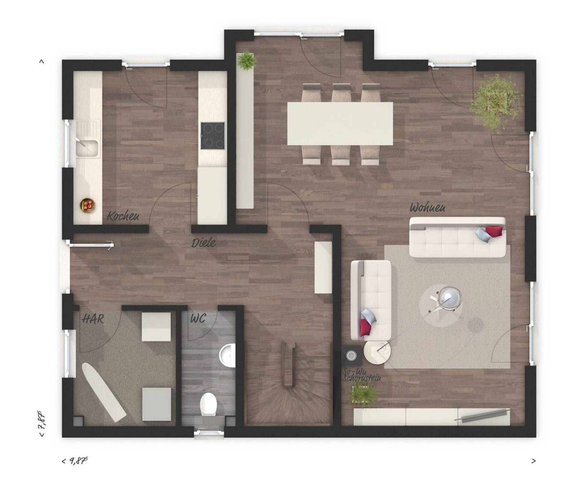 Haus in 19370 Parchim mit 121 m² kaufen