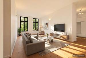 Rarität: Exklusive Altbauwohnung mit historischem Charme im Neubau-Zustand – 22359 Hamburg – Vorschaubild 3
