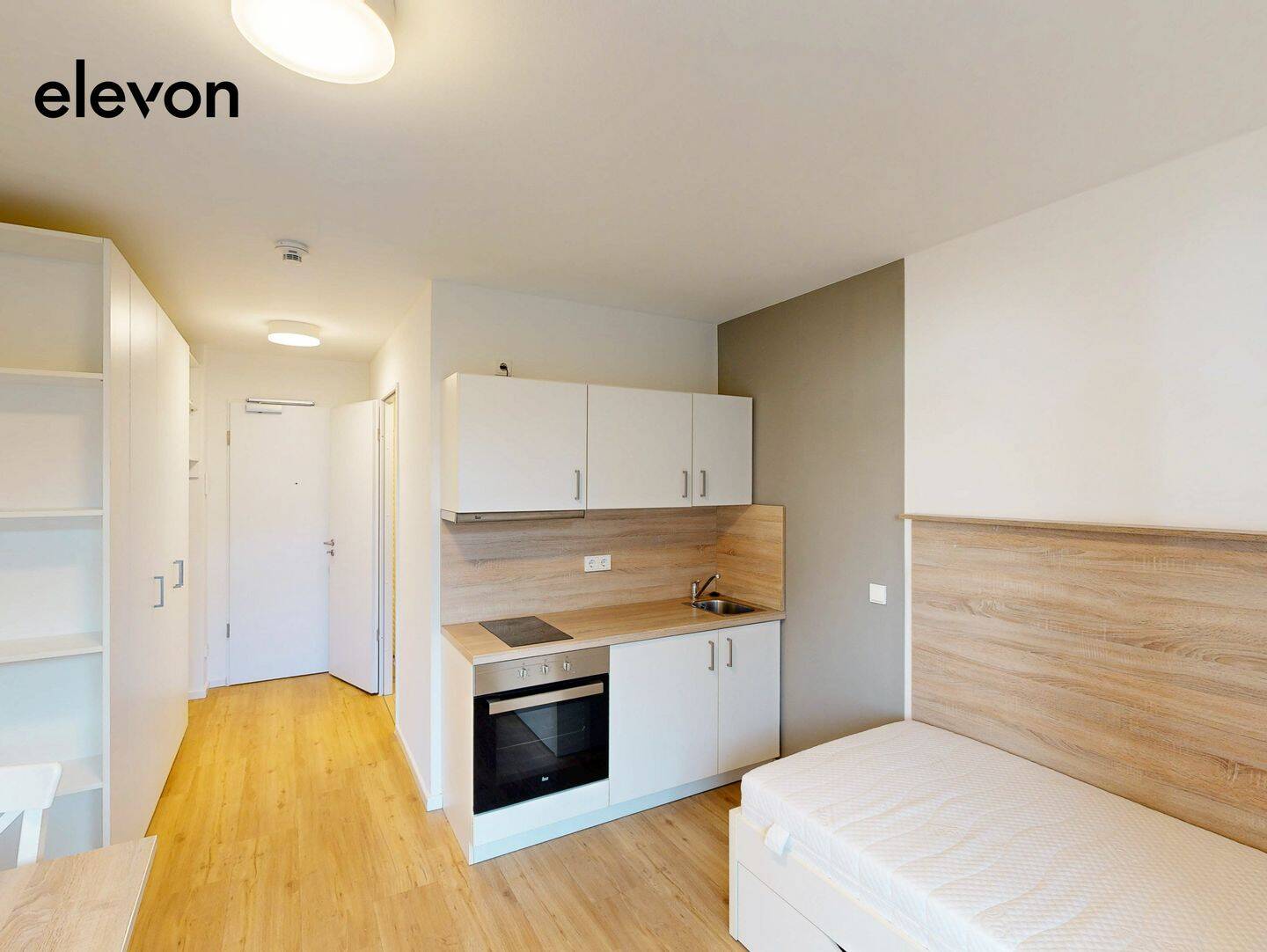 Voll möbliert und in bester Lage - Stilvoll eingerichtetes 1-Zimmer-Apartment im elevon! – Hamburg – Vorschaubild 2