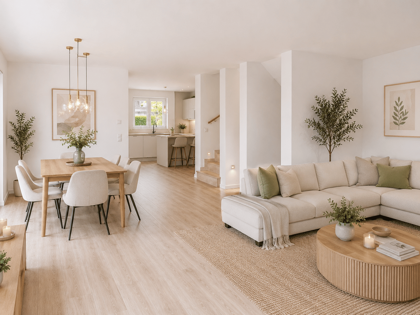 Familienfreundliches Eckreihenhaus in Mönchengladbach – energieeffizient A+ - Glasfaser Internetanschluss