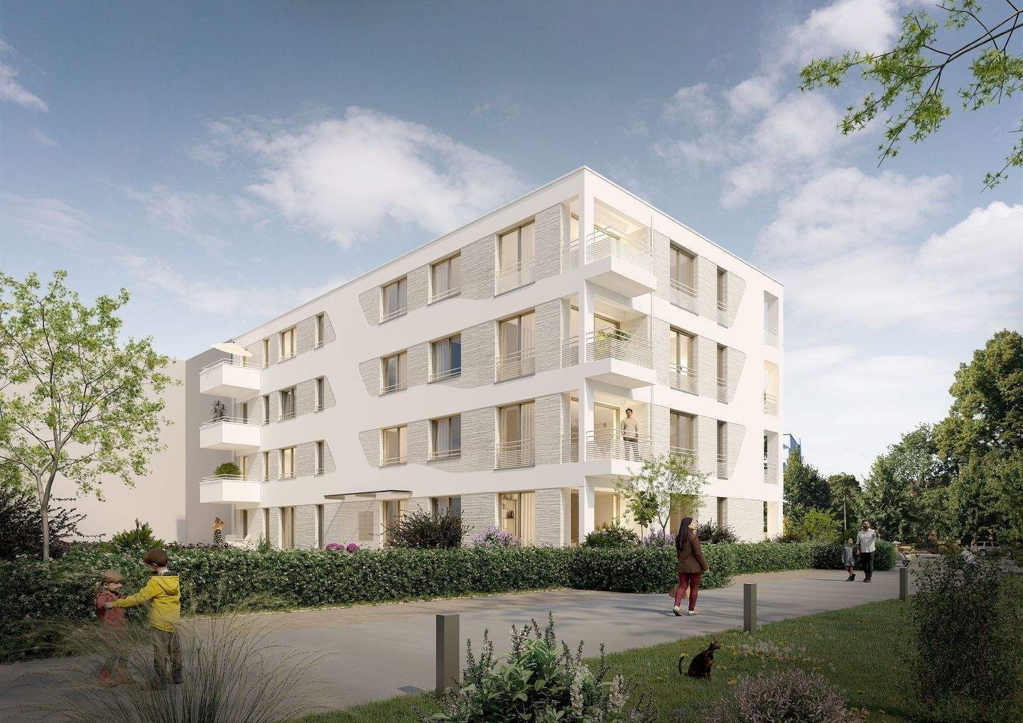 Tolle Zweizimmer- Erdgeschosswohnung mit Gartenanteil