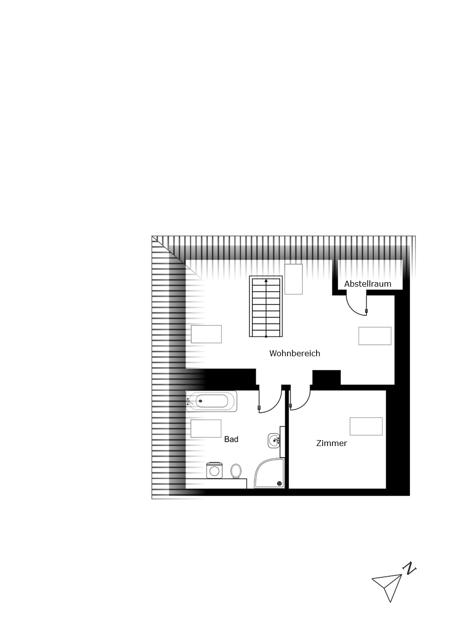 Doppelhaushälfte mit großem Garten in Wassernähe – Hohen Neuendorf – Vorschaubild 3