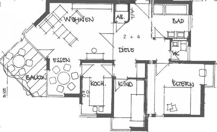 Großzügige 3-Zimmer-Wohnung mit Balkon in Möglingen – Möglingen – Vorschaubild 6