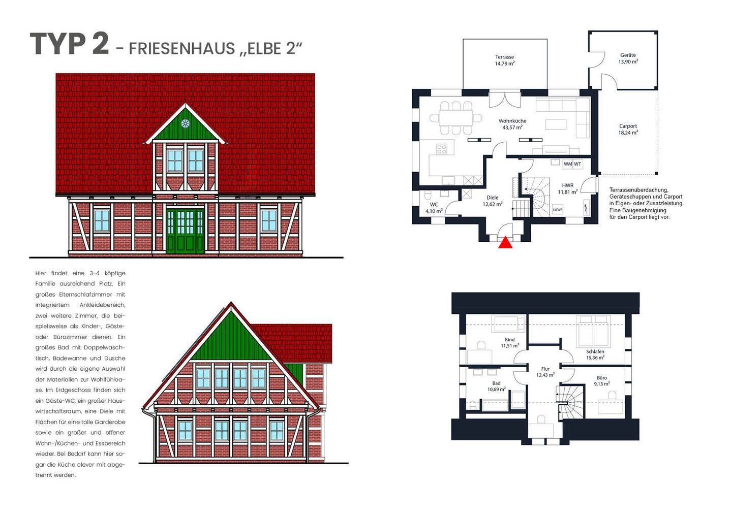PROVISIONSFREI: Neubau eines stilvollen Fachwerkhauses im schönen Alten Land – Hollern-Twielenfleth – Vorschaubild 5