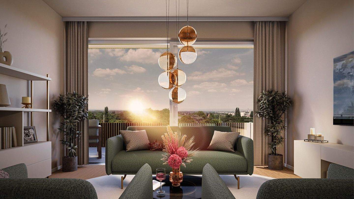 SCHWIND IMMOBILIEN - "Das Lapinou" - exklusive 4-Zmmer-Neubau-Penthousewohnung im Ludwigshöhviertel – Darmstadt – Vorschaubild 3
