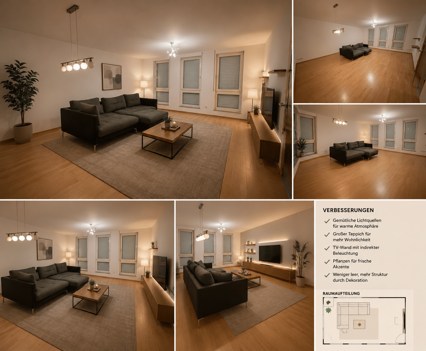 2-Zimmer-Wohnung im 1. Obergeschoss / Einbauküche / Ohne Balkon / Ohne PKW-Stellplatz – Schweich – Vorschaubild 6